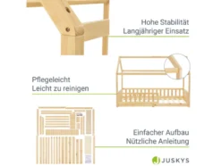 Kinderbett »Marli«, im skandinavischen Design