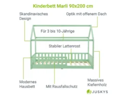 Kinderbett »Marli«, im skandinavischen Design