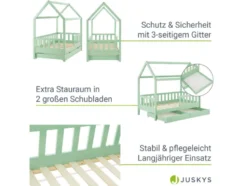Kinderbett »Marli«, im skandinavischen Design