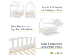 Kinderbett »Marli«, im skandinavischen Design