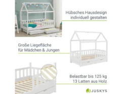 Kinderbett »Marli«, im skandinavischen Design