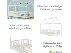 Kinderbett »Marli«, im skandinavischen Design