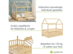 Kinderbett »Marli«, im skandinavischen Design