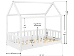 Kinderbett »Marli«, im skandinavischen Design