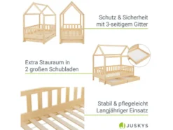 Kinderbett »Marli«, im skandinavischen Design