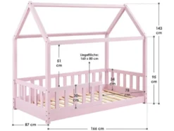 Kinderbett »Marli«, im skandinavischen Design