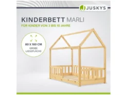 Kinderbett »Marli«, im skandinavischen Design