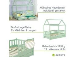 Kinderbett »Marli«, im skandinavischen Design
