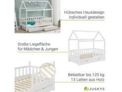 Kinderbett »Marli«, im skandinavischen Design