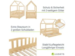 Kinderbett »Marli«, im skandinavischen Design