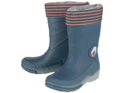 Kinder Blinkregenstiefel mit weichem Warmfutter