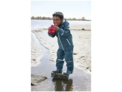 Kinder Blinkregenstiefel mit weichem Warmfutter