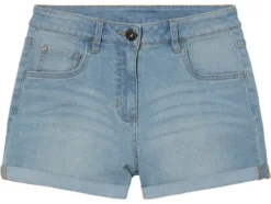 Kinder Jeansshorts in Krempeloptik