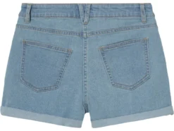 Kinder Jeansshorts in Krempeloptik