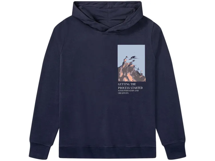 Kinder Jungen Sweatpullover mit hohem Bio-Baumwollanteil
