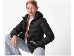 Kinder Lightweight-Jacke, mit reflektierendem Deko-Element