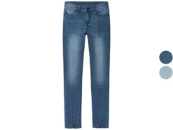 Kinder Mädchen Jeans, Skinny Fit, normale Leibhöhe