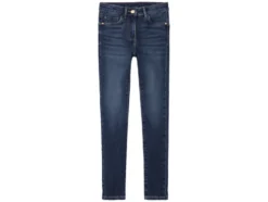 Kinder Mädchen Jeans, Super Skinny Fit, mit hoher Leibhöhe