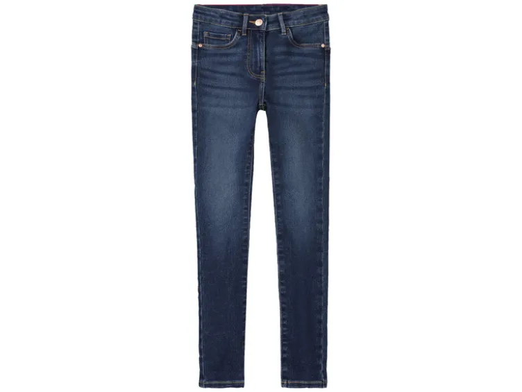 Kinder Mädchen Jeans, Super Skinny Fit, mit hoher Leibhöhe