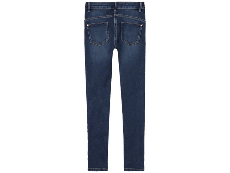 Kinder Mädchen Jeans, Super Skinny Fit, mit hoher Leibhöhe