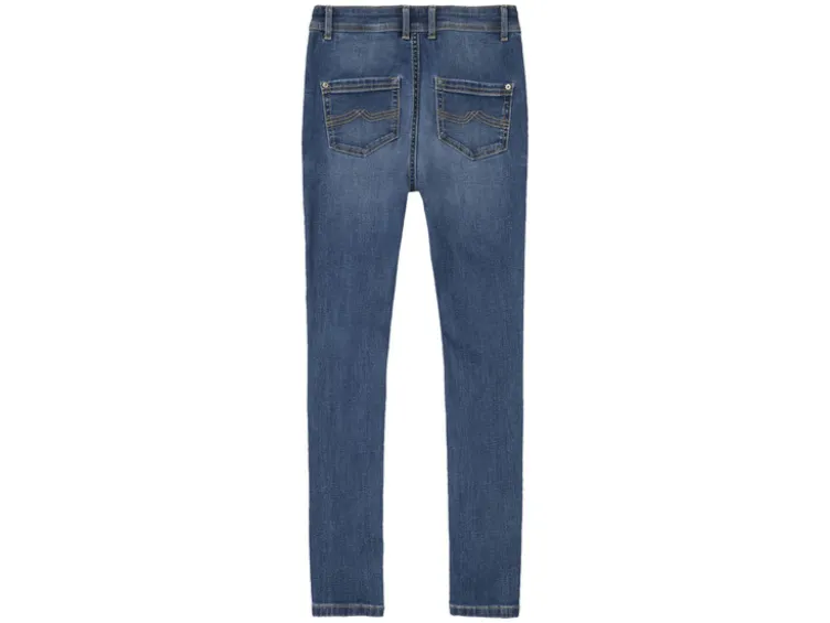 Kinder Mädchen Jeans, Super Skinny Fit, mit hoher Leibhöhe