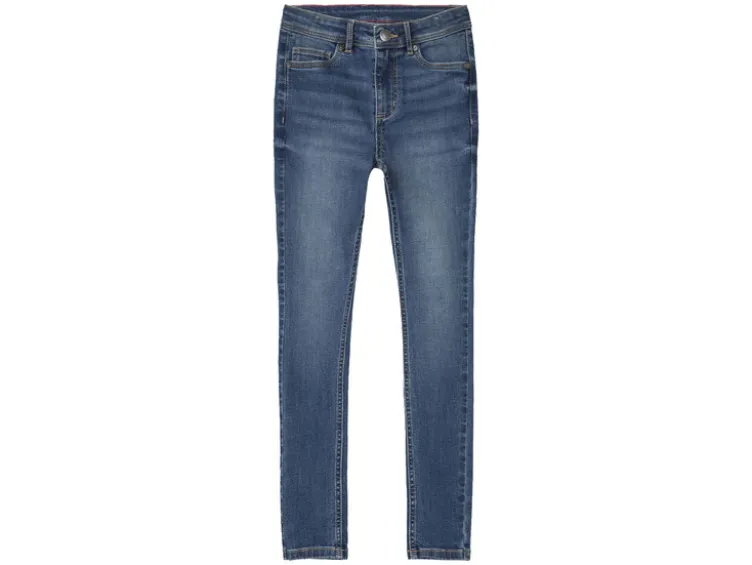 Kinder Mädchen Jeans, Super Skinny Fit, mit hoher Leibhöhe
