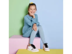 Kinder Mädchen Leggings, 2 Stück, hoher Baumwollanteil