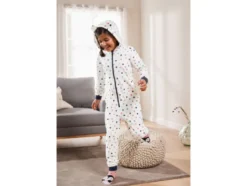 Kinder Mädchen Overall mit Kapuze