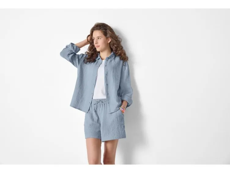 Kinder Musselin Bluse