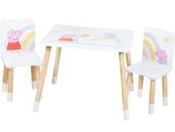 Kindersitzgruppe »Peppa Pig«, mit zwei Stühlen und einem Tisch