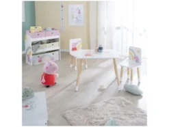 Kindersitzgruppe »Peppa Pig«, mit zwei Stühlen und einem Tisch