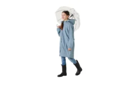 Kinder Thermo-Regenjacke, mit Teddyfutter