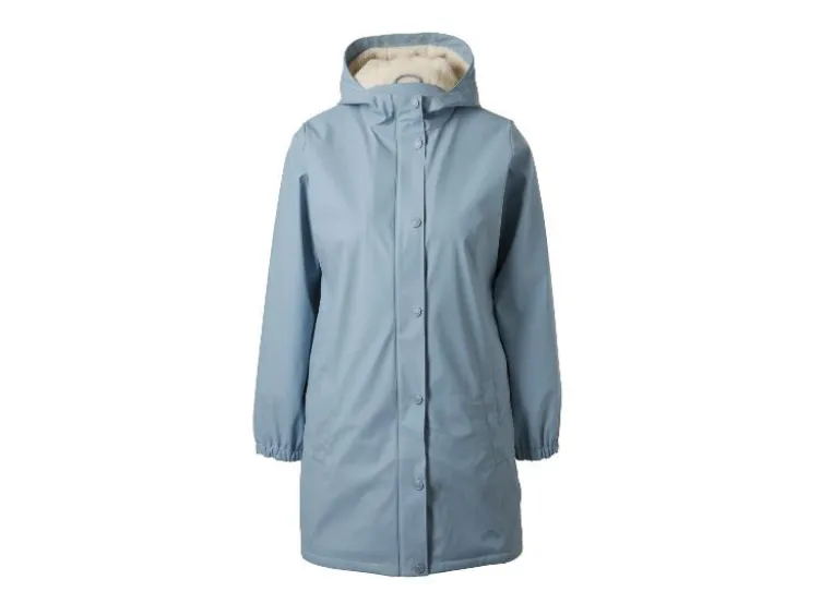 Kinder Thermo-Regenjacke, mit Teddyfutter