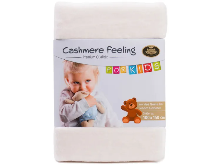 Kinder- und Baby-Kuscheldecke, Cashmere Feeling