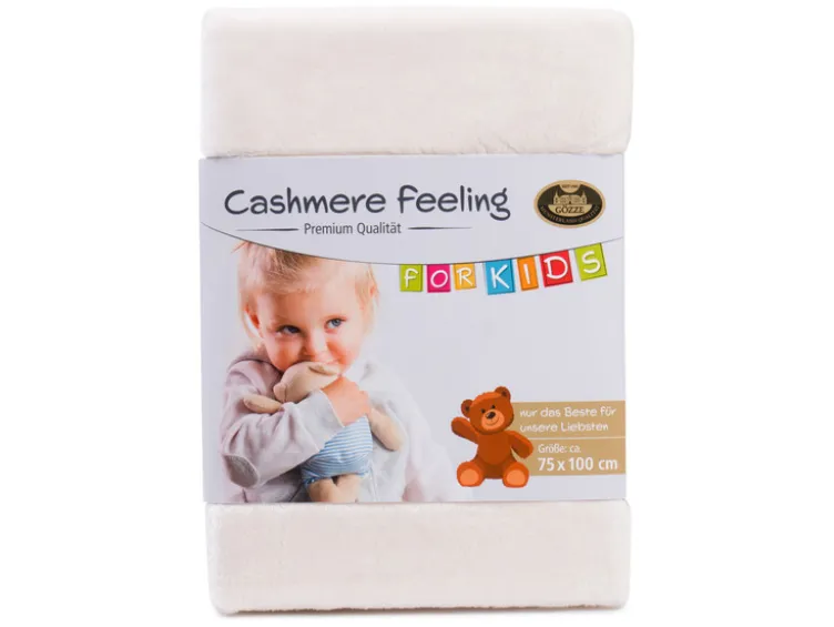 Kinder- und Baby-Kuscheldecke, Cashmere Feeling