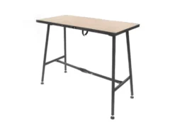 Klappwerkbank, B 112 X T 50,50 X H 85 cm, 200kg Belastung, FSC 100%, Buche