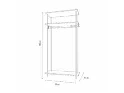 Kleiderschrank mit Regalsystem »DECO«