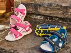 Kleinkinder Mädchen Sandalen mit Lederdecksohle