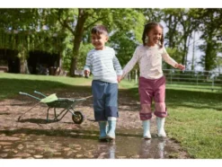 Kleinkinder Regenstiefel mit Licht und Warmfutter