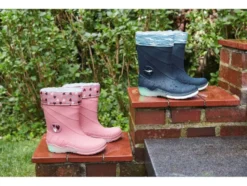 Kleinkinder Regenstiefel mit Licht und Warmfutter
