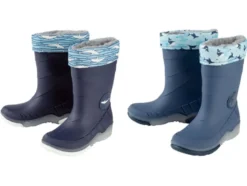 Kleinkinder Regenstiefel mit Licht und Warmfutter