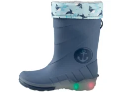 Kleinkinder Regenstiefel mit Licht und Warmfutter