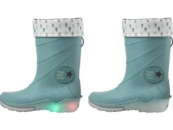 Kleinkinder Regenstiefel mit Licht und Warmfutter