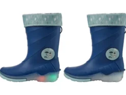 Kleinkinder Regenstiefel mit Licht und Warmfutter