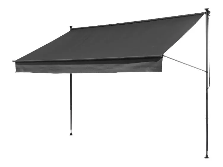 Klemmmarkise 300 x 150, anthrazit