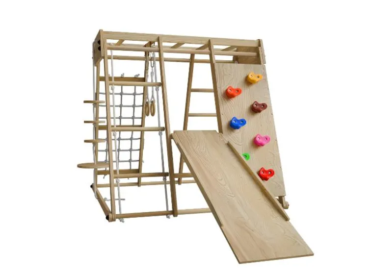 Klettergerüst für Kinder mit Rutsche
