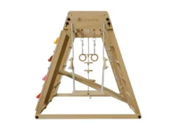 Klettergerüst für Kinder mit Rutsche