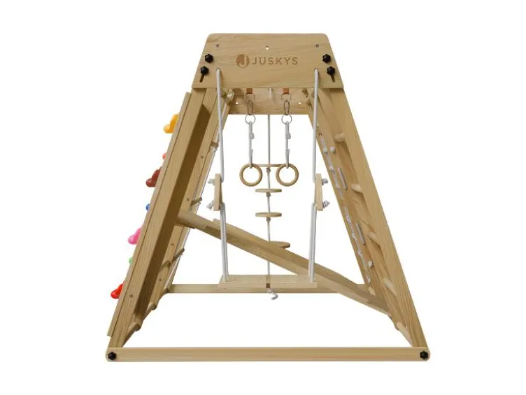Klettergerüst für Kinder mit Rutsche