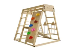 Klettergerüst für Kinder mit Rutsche