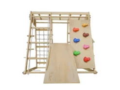 Klettergerüst für Kinder mit Rutsche